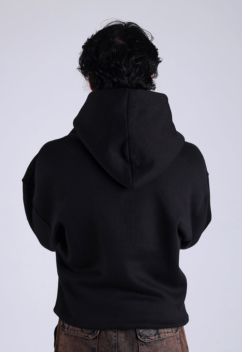 Essential Hoodie — Black