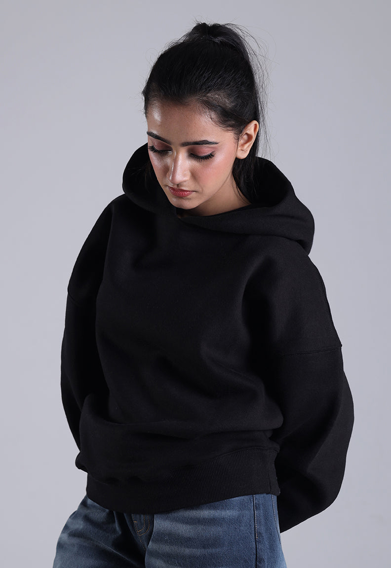 Essential Hoodie — Black