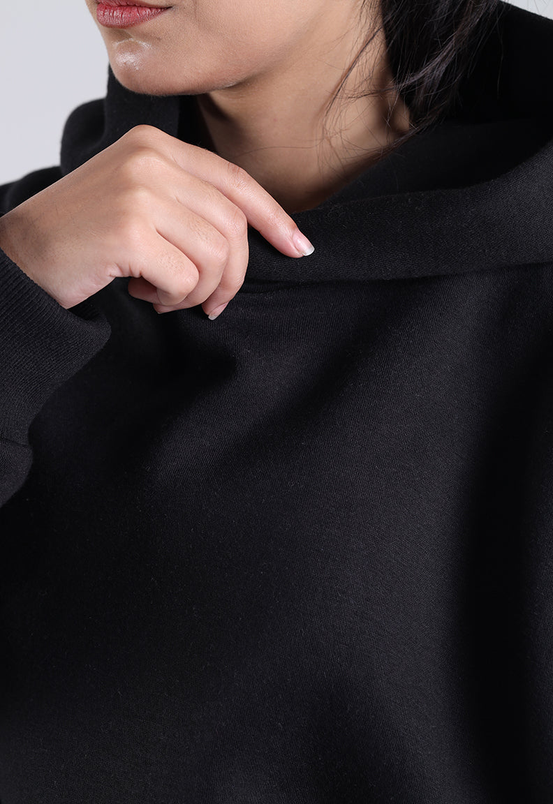 Essential Hoodie — Black