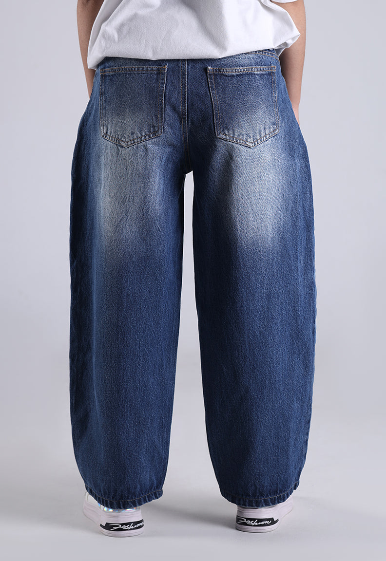 Baggy Jeans – Dark Blue