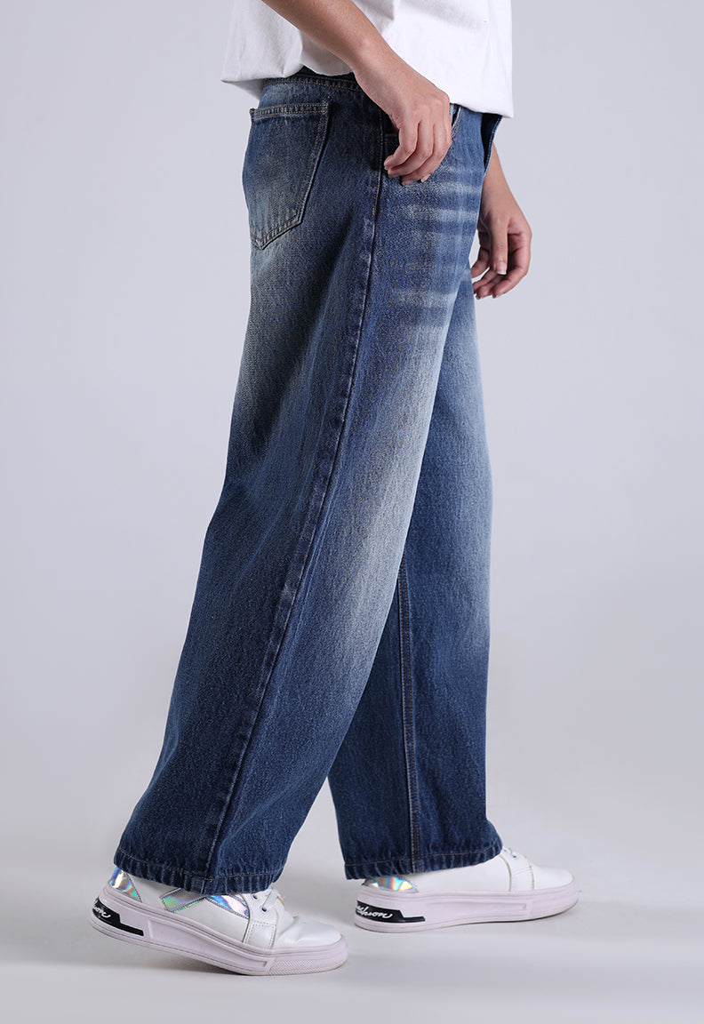 Baggy Jeans – Dark Blue