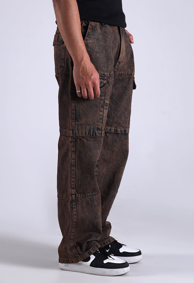 Classic Vintage Washed Baggy Jeans