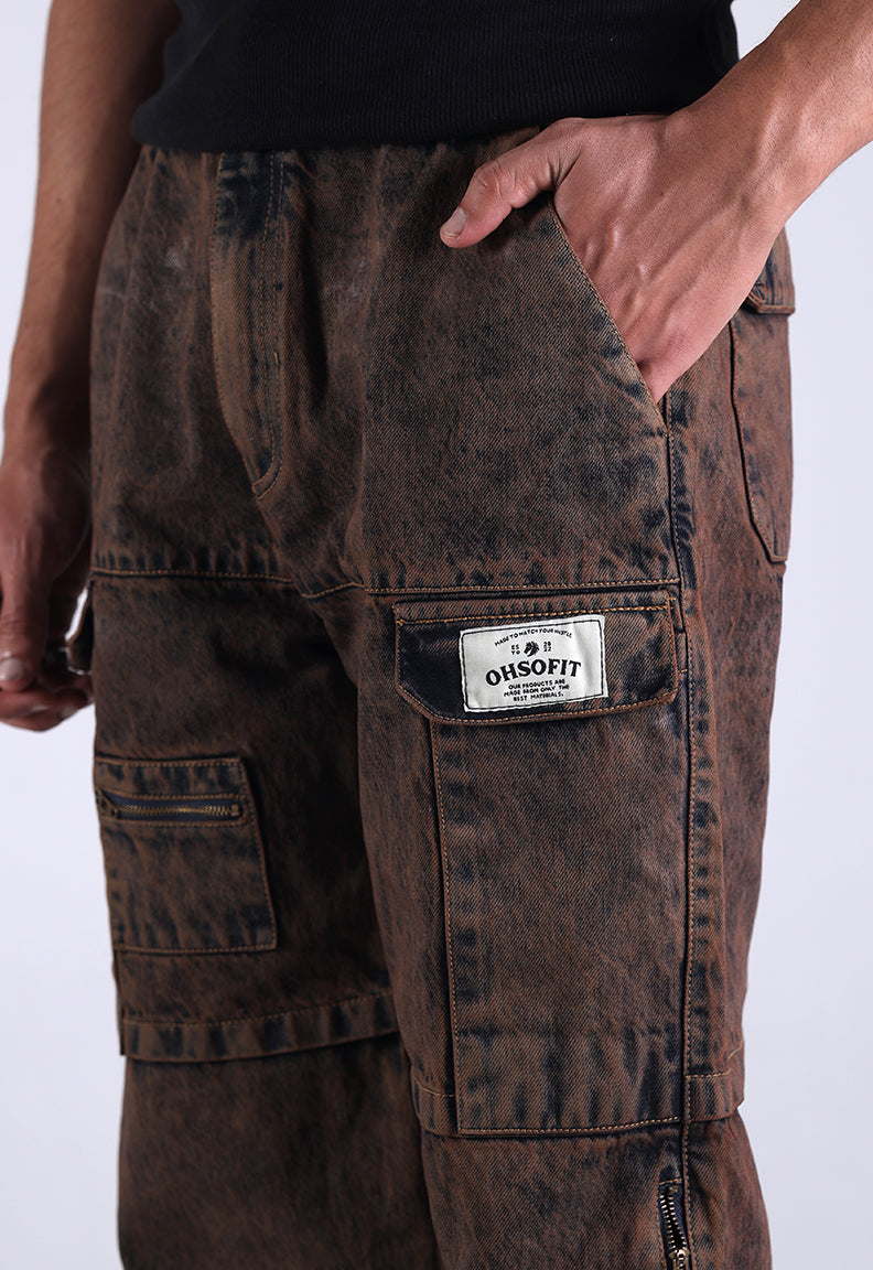 Classic Vintage Washed Baggy Jeans