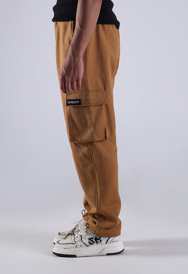 Mustard Cargo Trousers – Relaxed Fit