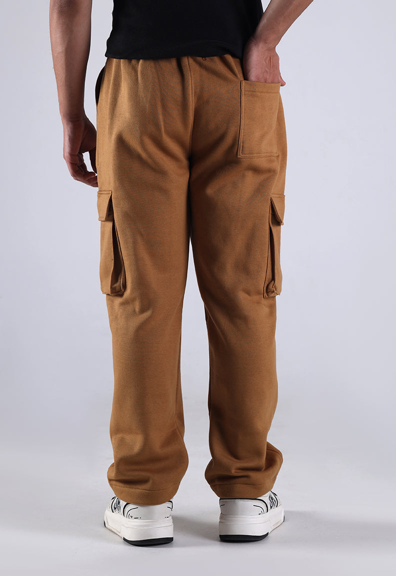 Mustard Cargo Trousers – Relaxed Fit