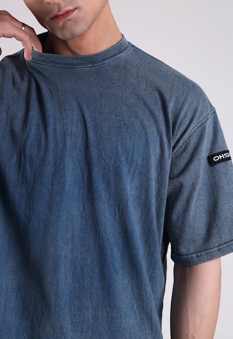 Washed Blue Tee
