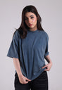 Washed Tee - Blue