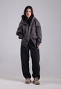 Essential Zip Hood (Grey)
