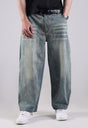 Baggy Jeans – Sage Green