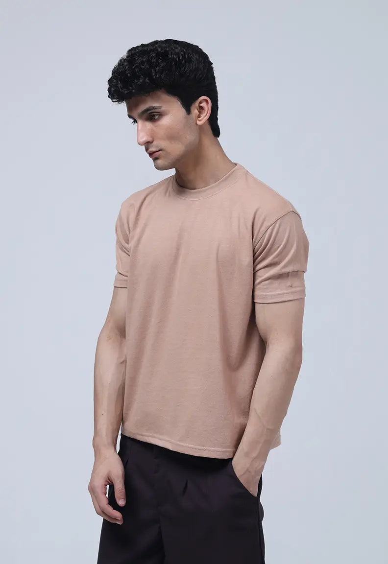 Muscle Fit Tee - Mustard
