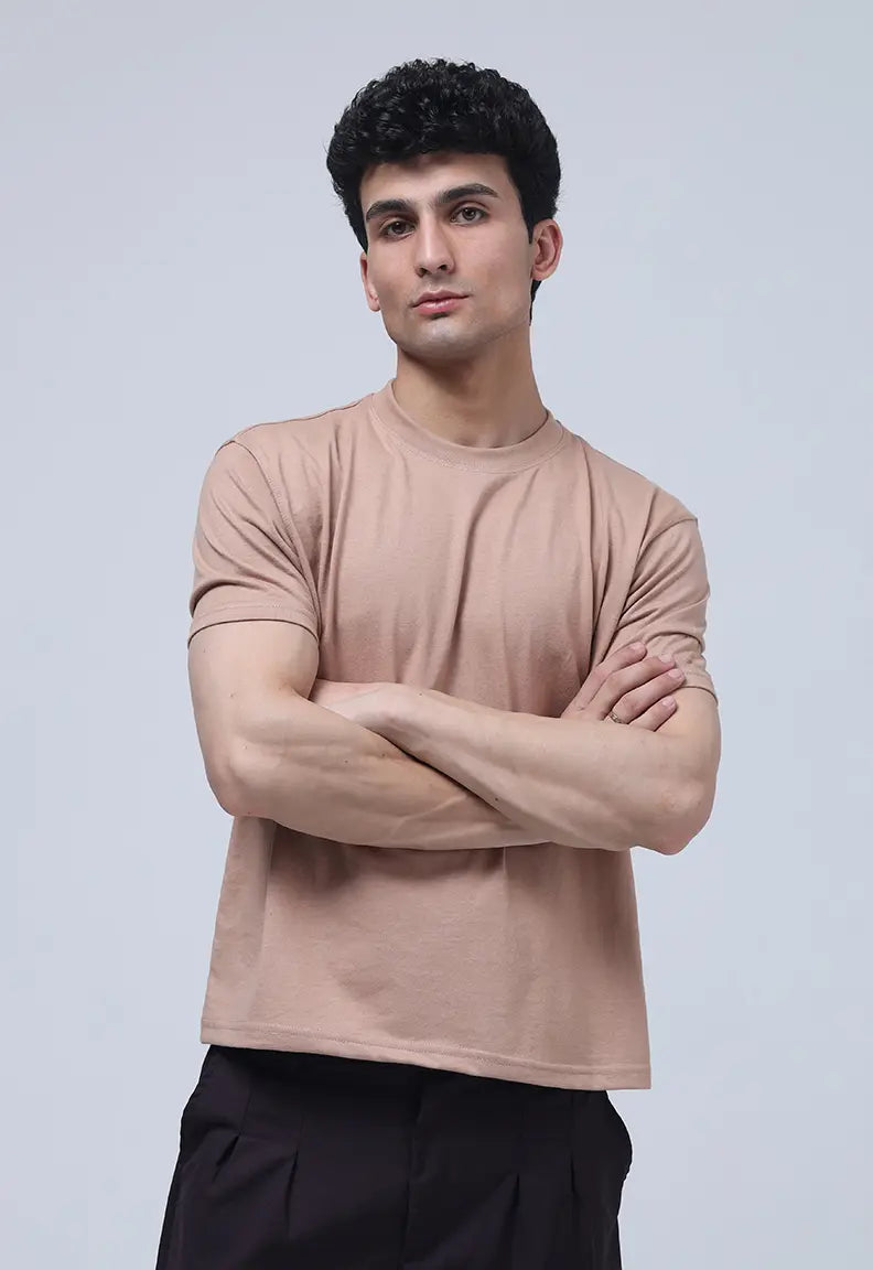 Muscle Fit Tee - Mustard