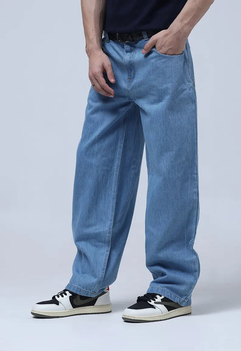 Baggy Jeans - Light Blue