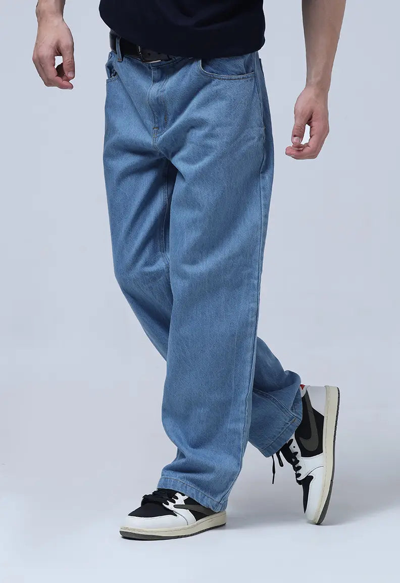 Baggy Jeans - Light Blue