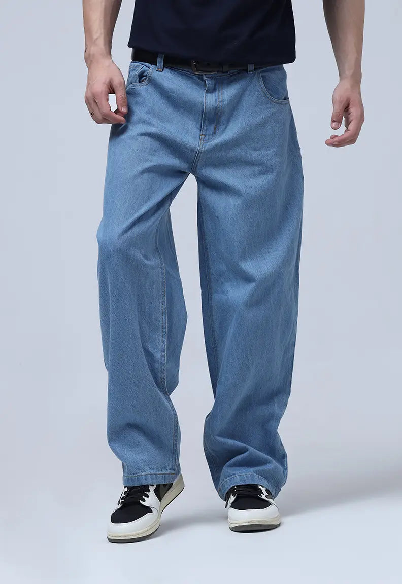 Baggy Jeans - Light Blue