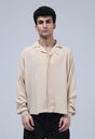 Linen Shirt - Coffee beige