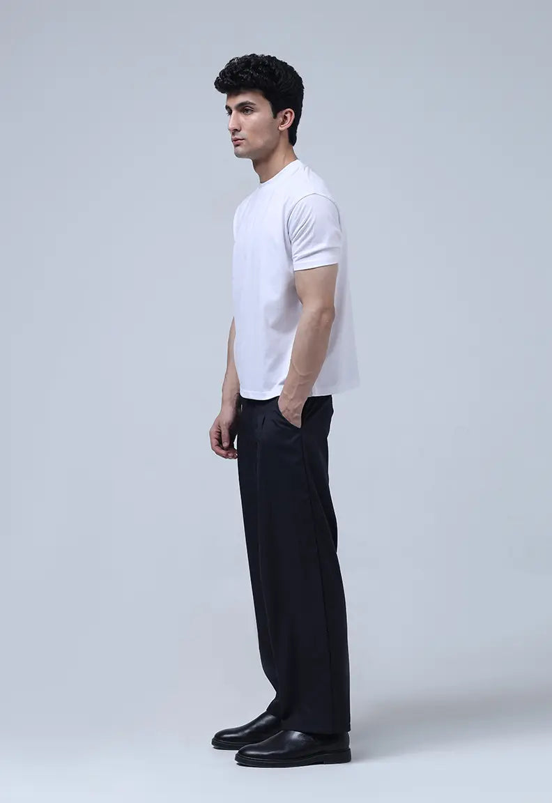 Muscle Fit Tee - White