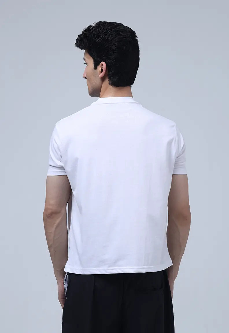 Muscle Fit Tee - White
