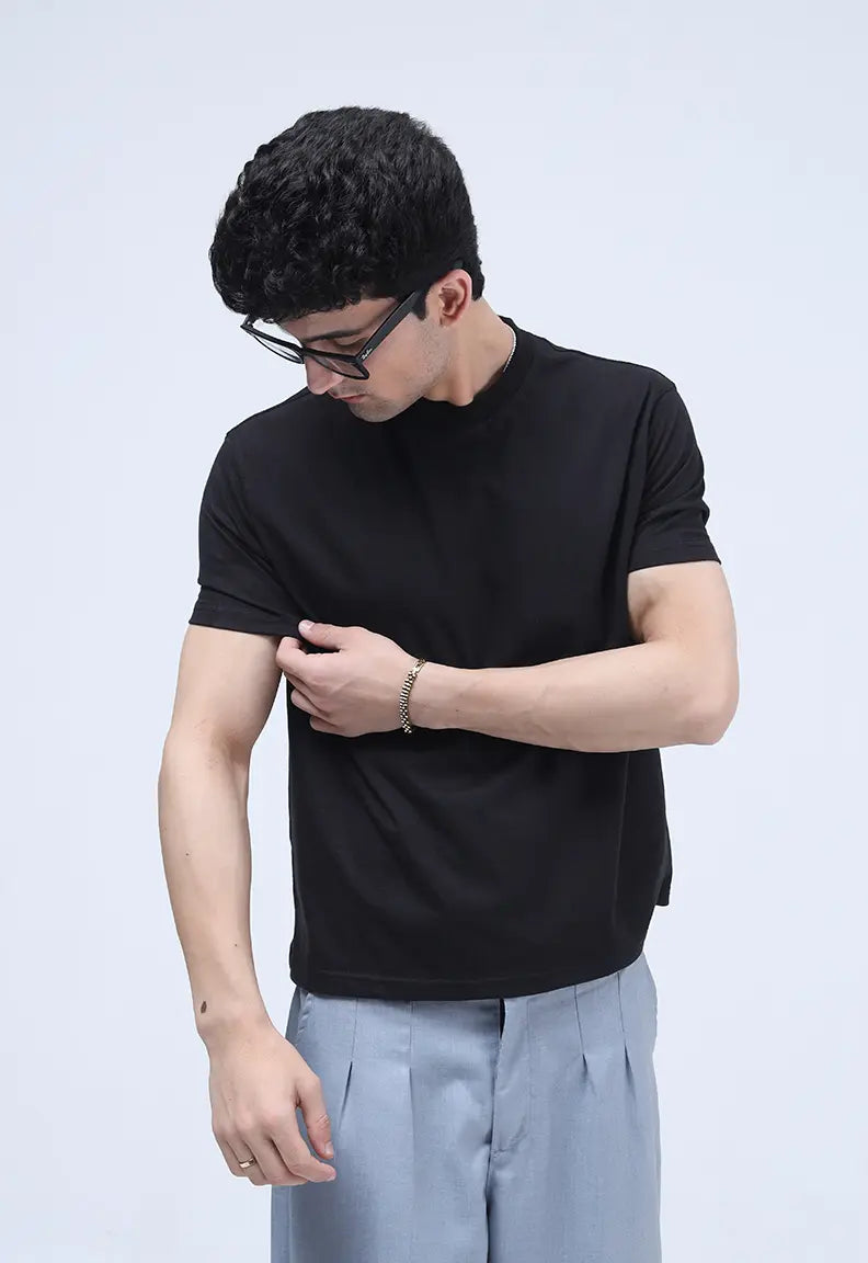 Muscle Fit Tee - Black