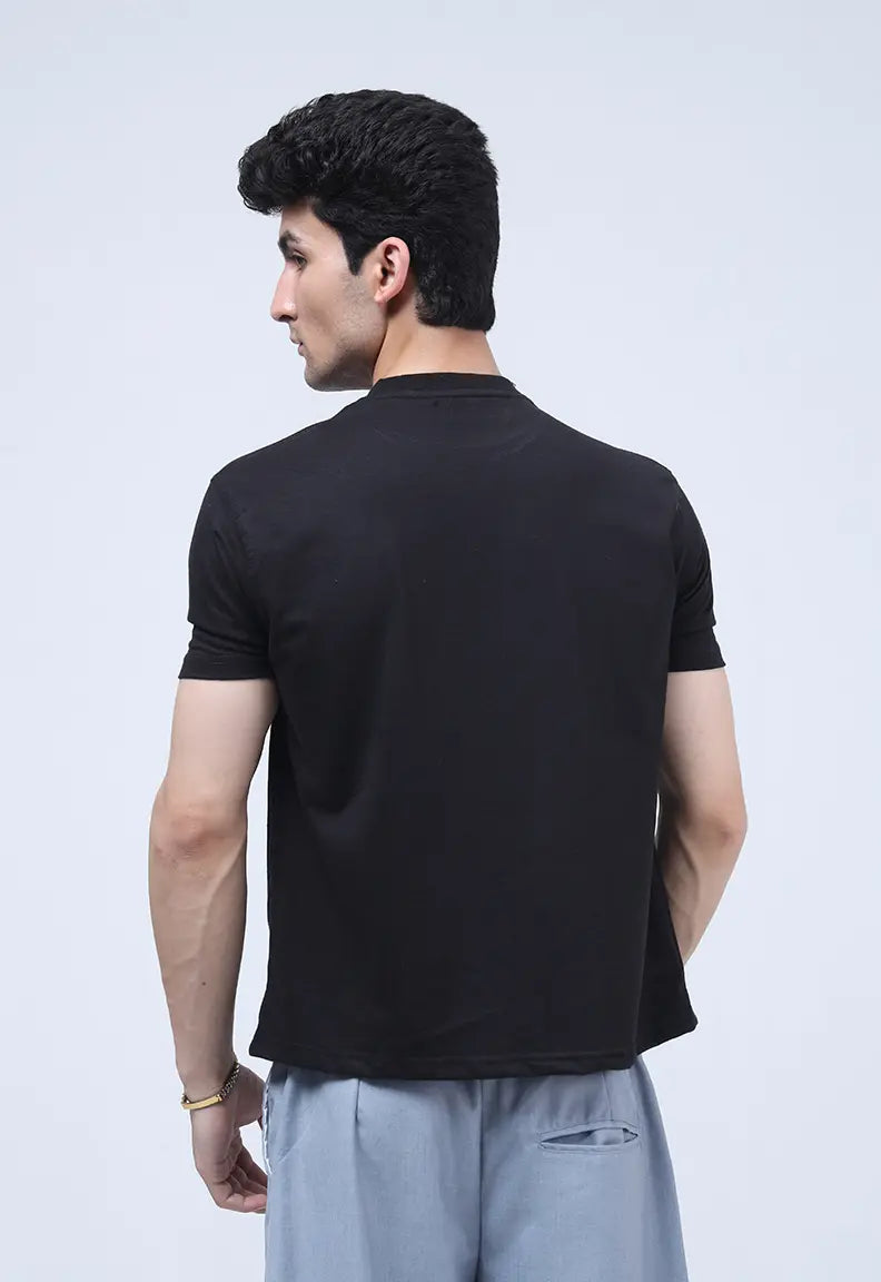 Muscle Fit Tee - Black