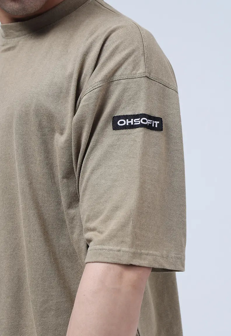 Washed Tee - Olive Green