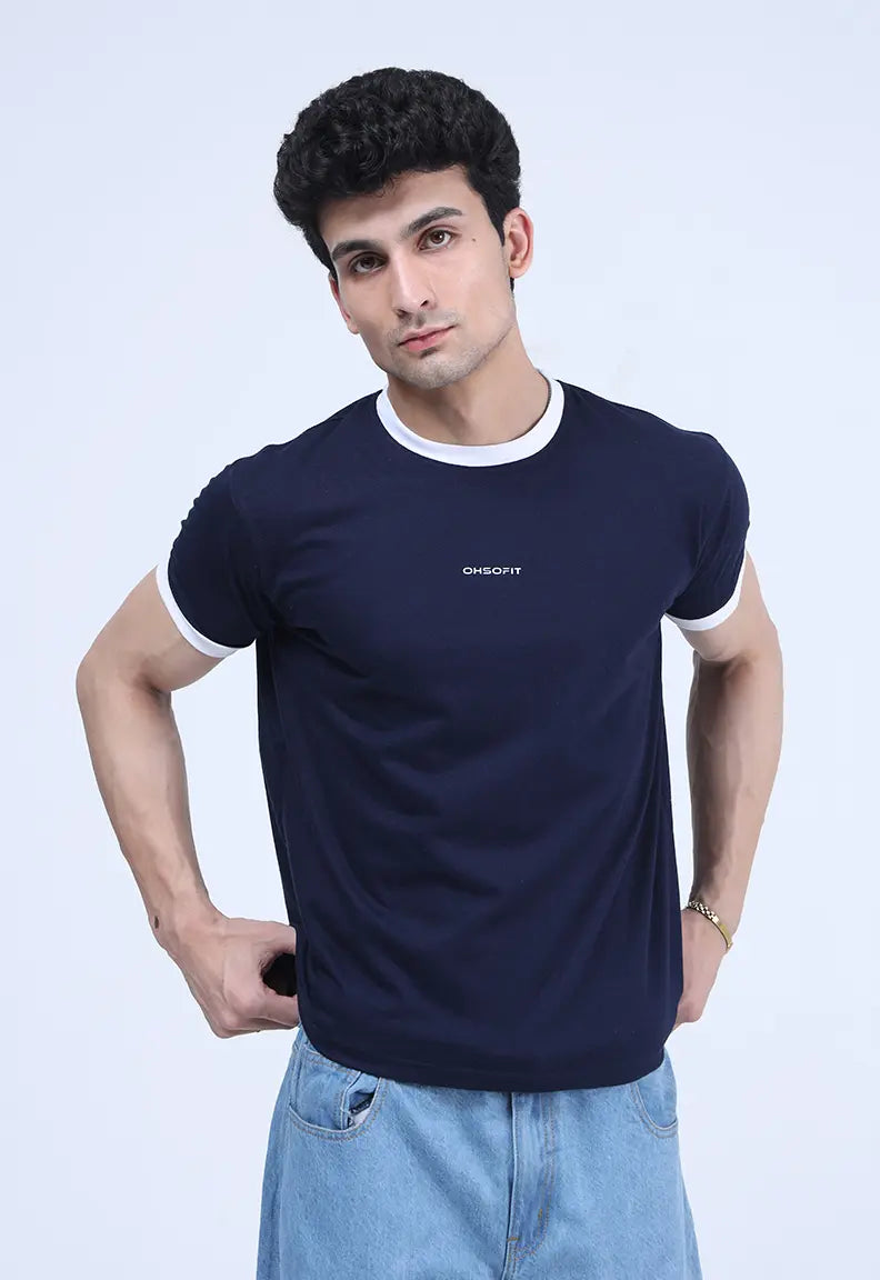 Baby fit Tee - Blue