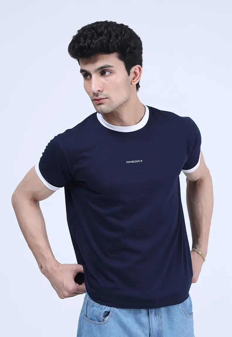 Baby fit Tee - Blue