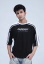 Panelled Tee - Black
