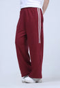 Baggy Trouser - Maroon Stripe