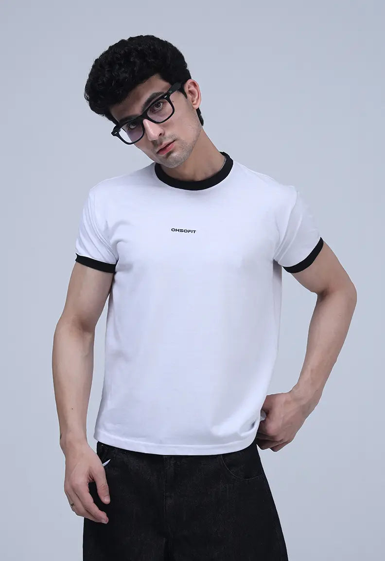 Baby fit Tee - White