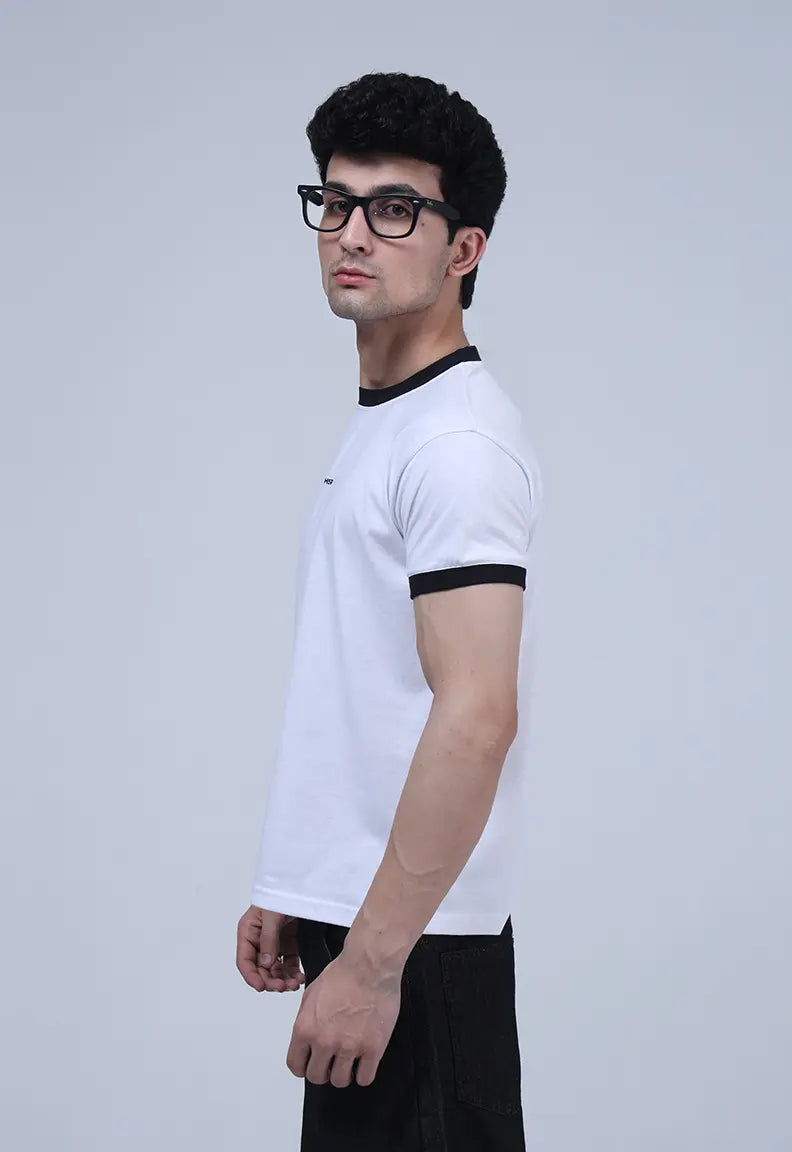 Baby fit Tee - White