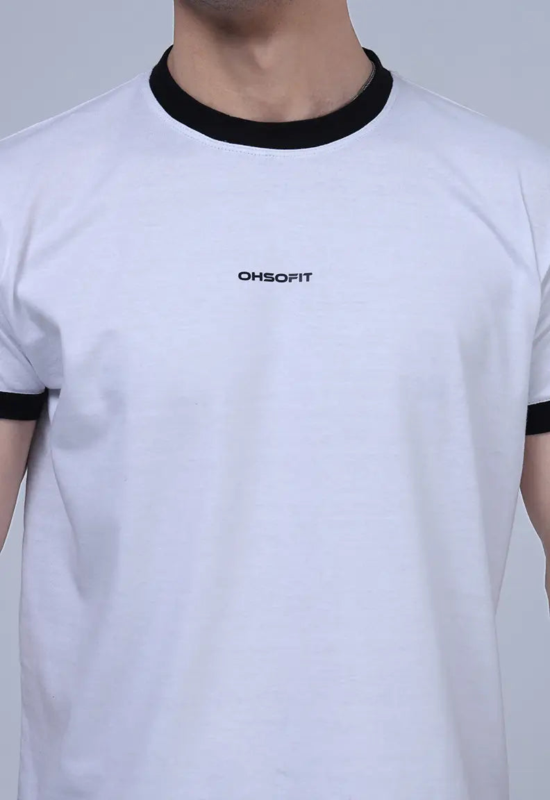Baby fit Tee - White