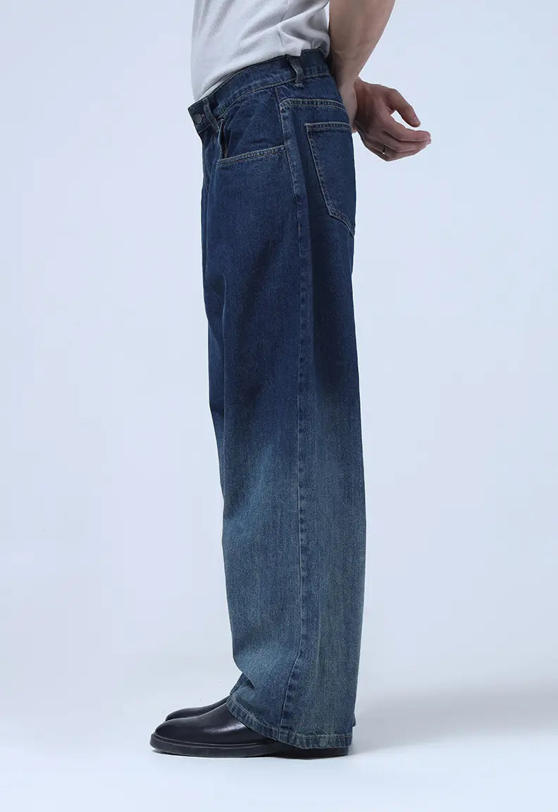 Two-Tone Fade Denim