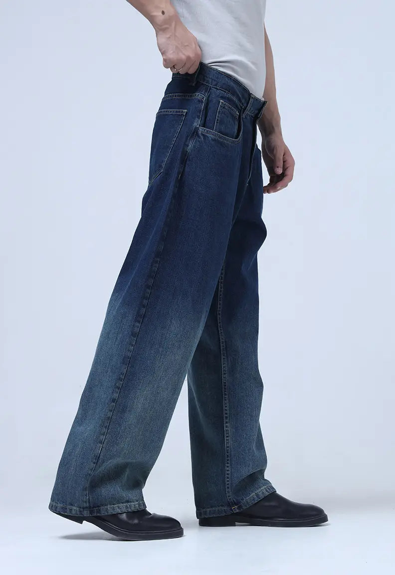 Two-Tone Fade Denim