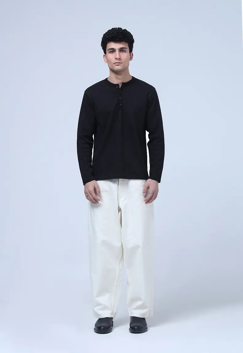 Henley - Black