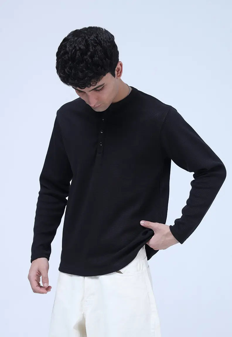Henley - Black