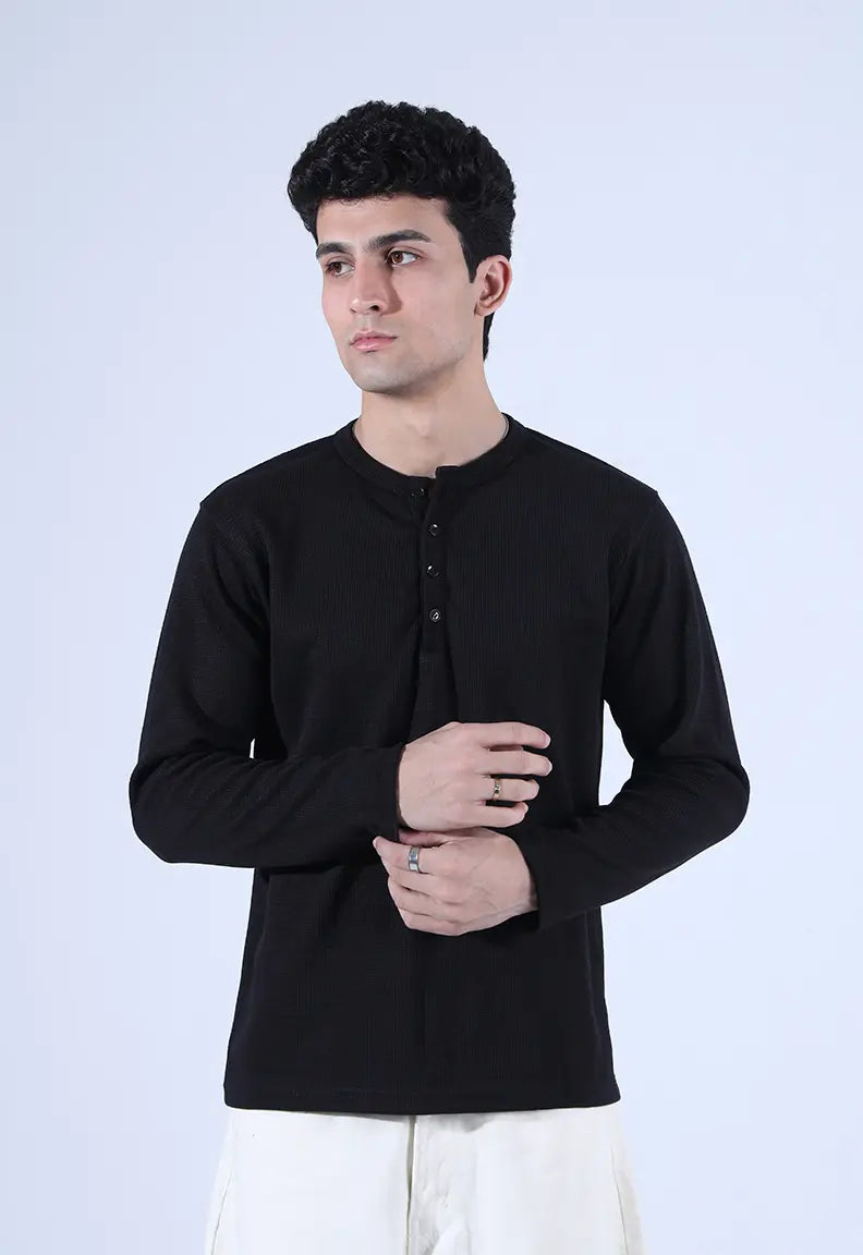 Henley - Black