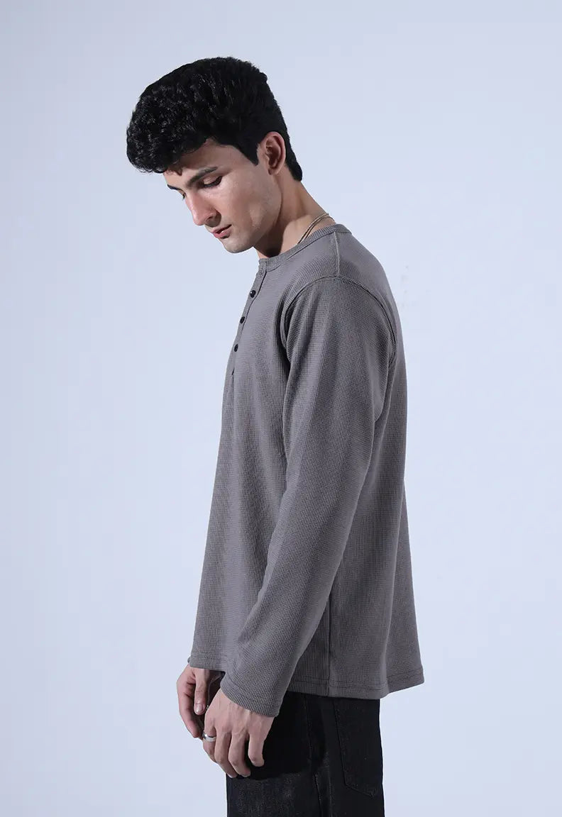 Henley - Grey
