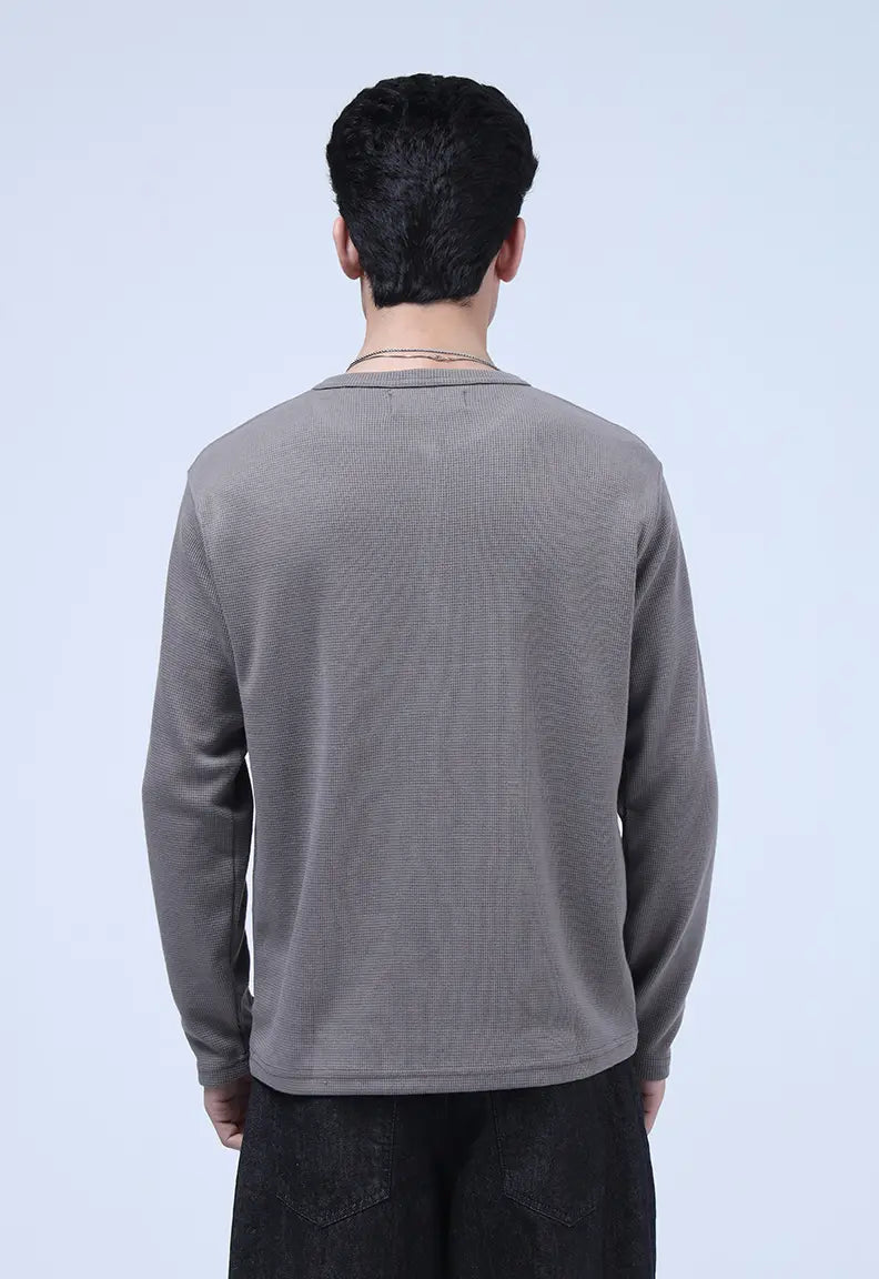 Henley - Grey