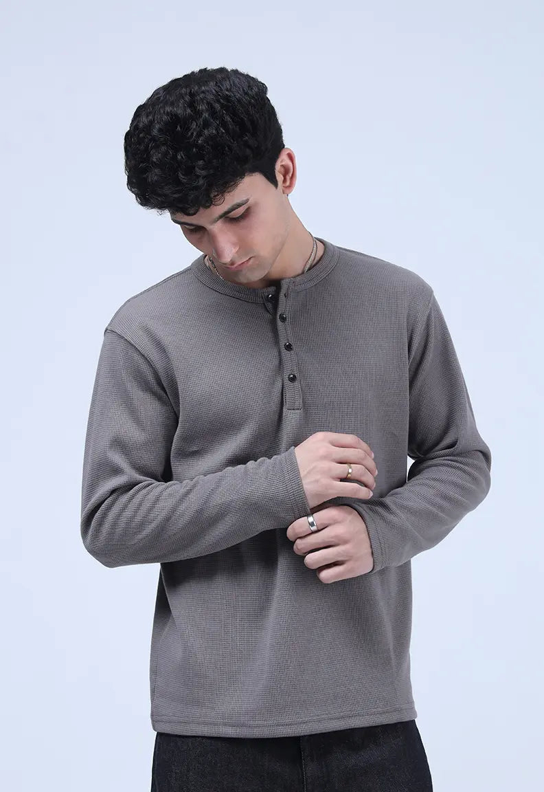 Henley - Grey