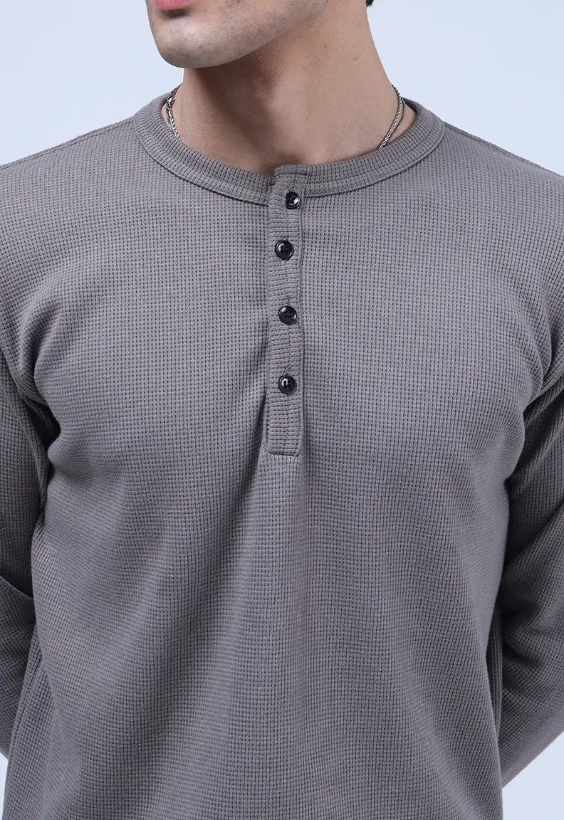 Henley - Grey