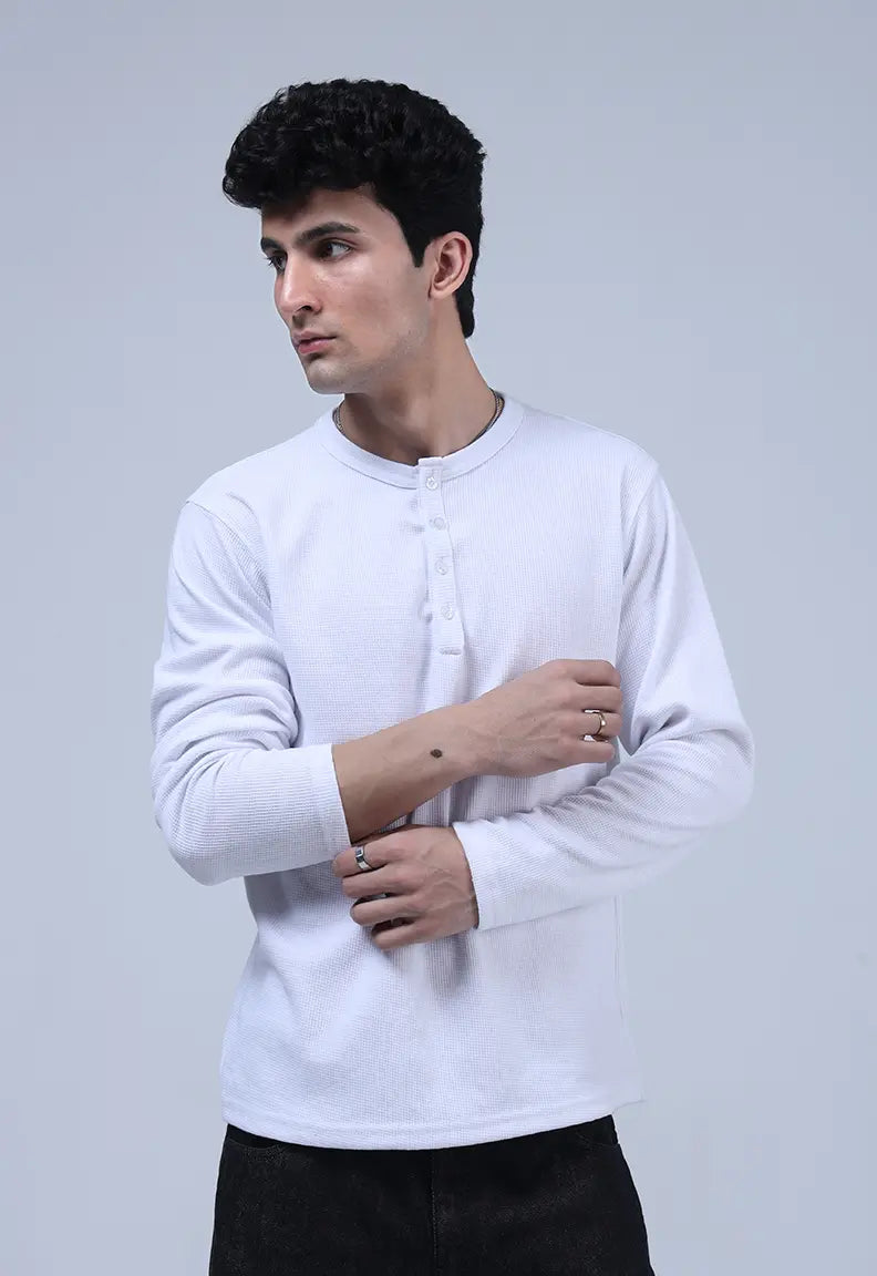 Henley - White