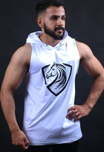 Load image into Gallery viewer, Dri-FIT Sleeveless Hoodie – White
