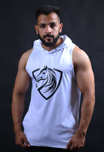 Load image into Gallery viewer, Dri-FIT Sleeveless Hoodie – White
