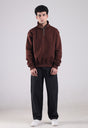 Essential Quarter Zip (Brown)
