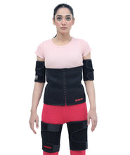 Load image into Gallery viewer, Women&#39;s Fat loss set: Adjustable Waist Trainer + Adjustable Arms Trimmers + Adjustable Thigh Trimmer
