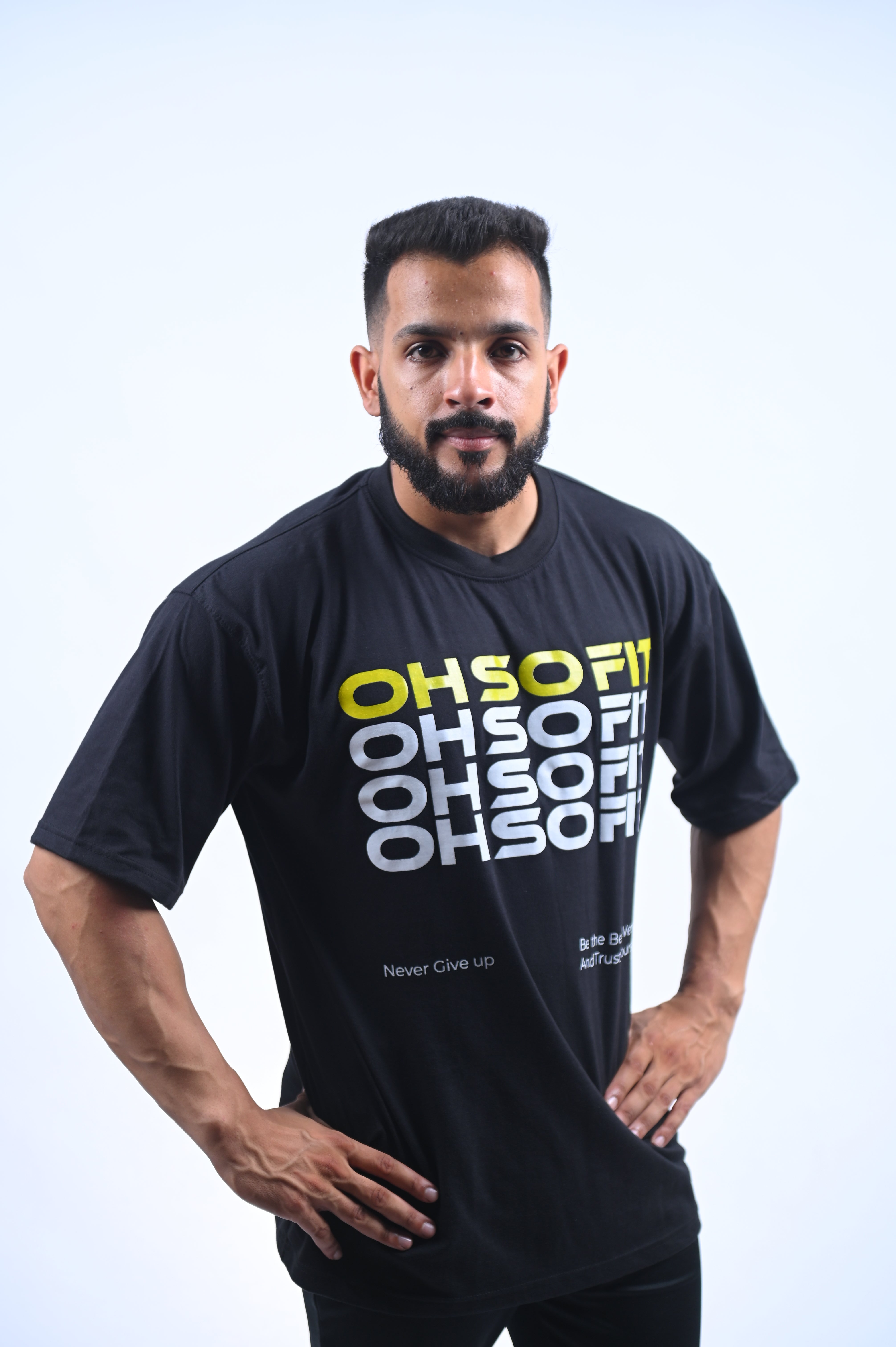 Oh So Fit Quote Oversized T-Shirt