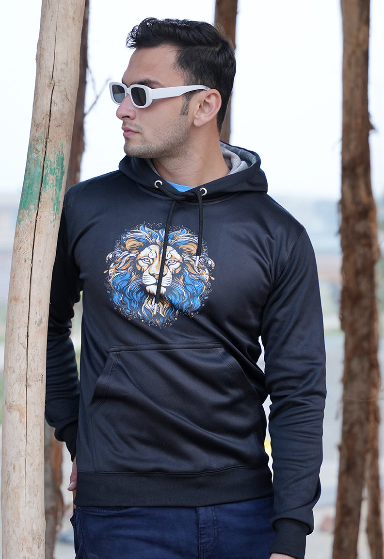 Lion art hoodie