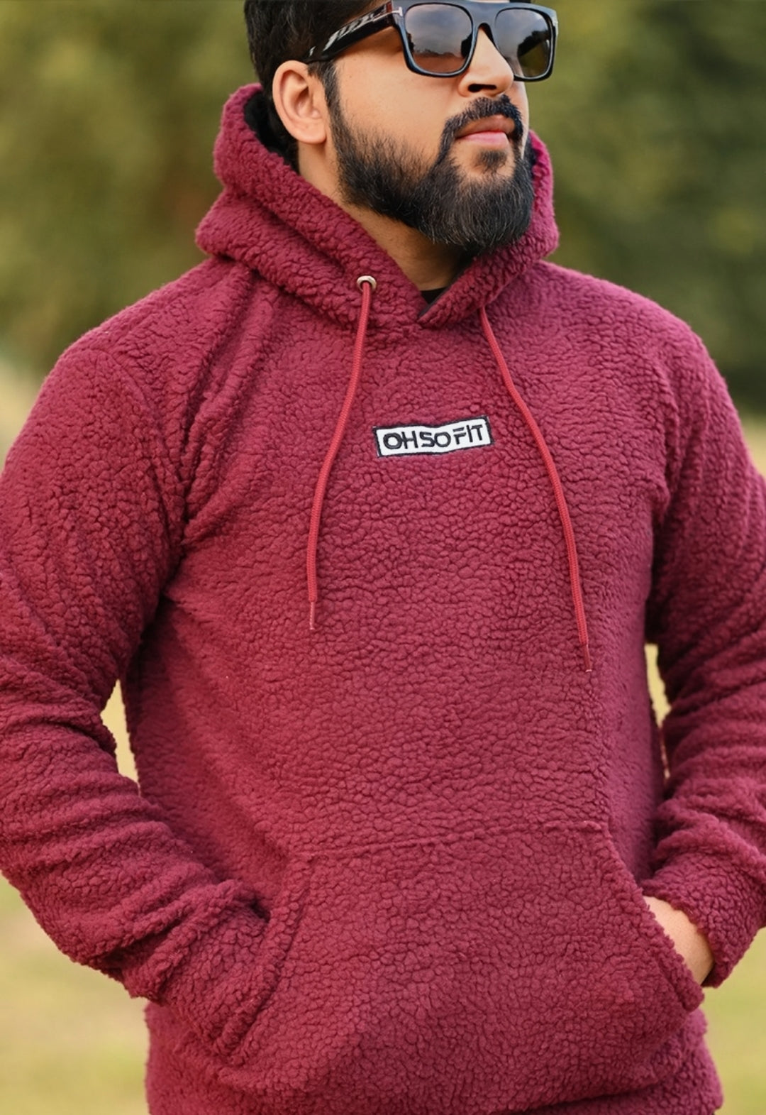 Ultimate Sherpa Lined Cozy Hoodie – Luxuriously Warm & Stylish Black