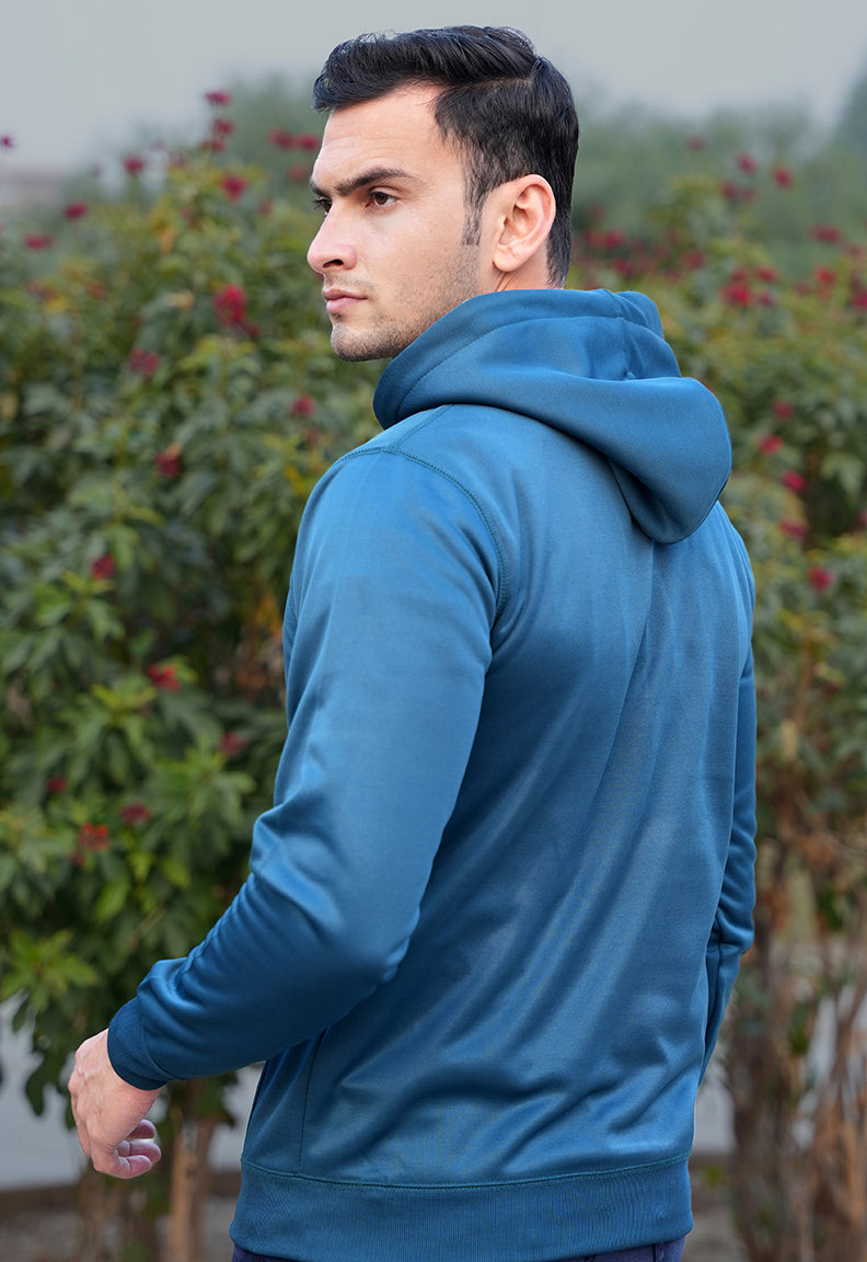 Aqua Blue Fit hoodie