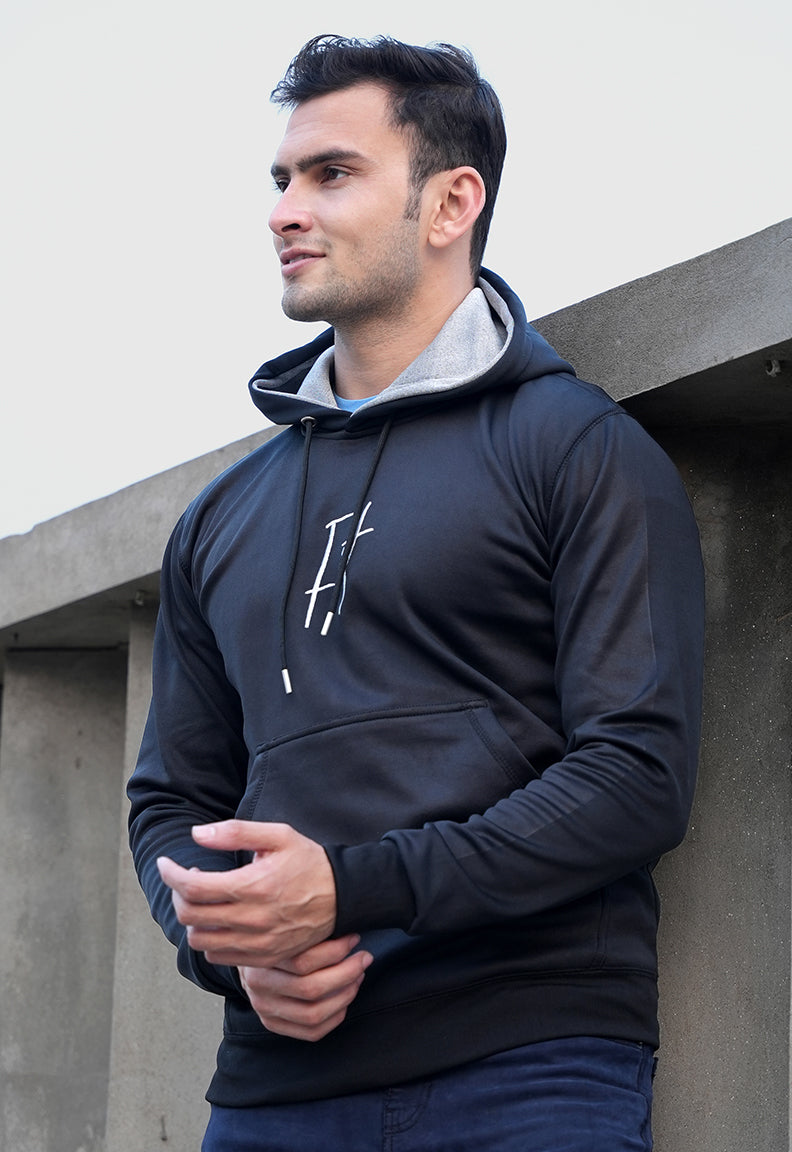 Black Color WOW Fit hoodie